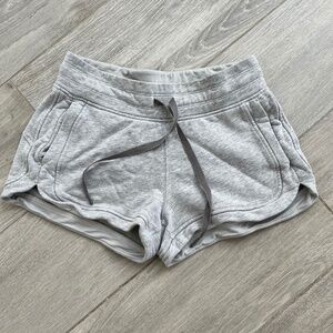 Lululemon Gray Scuba Shorts, Size 2